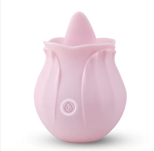 Rose à langue vibrante jouet sexuel