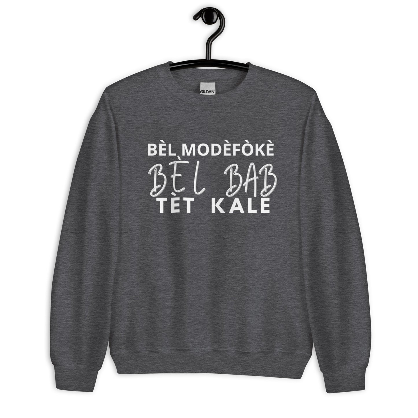 Sweatshirt Unisexe ''BÈL MÒDÈFÒKÈ''