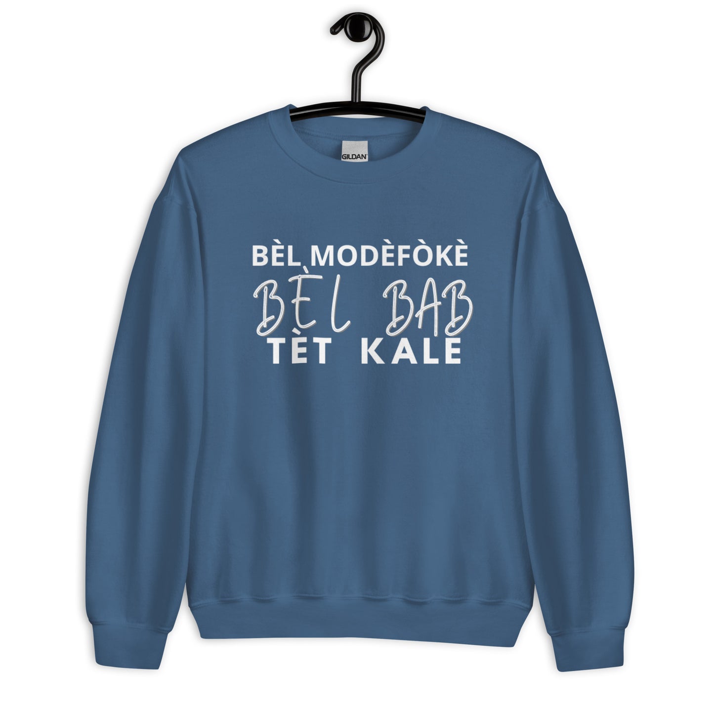 Sweatshirt Unisexe ''BÈL MÒDÈFÒKÈ''