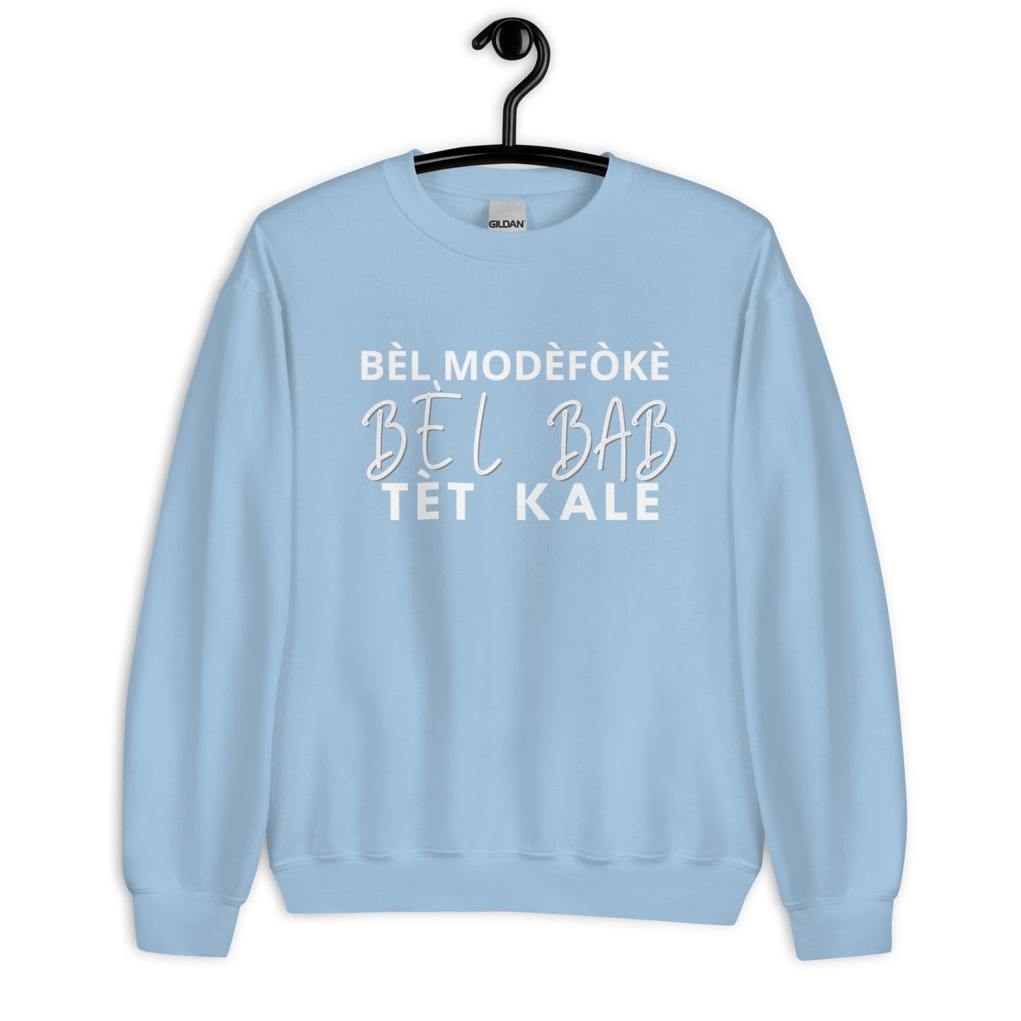 Sweatshirt Unisexe ''BÈL MÒDÈFÒKÈ''