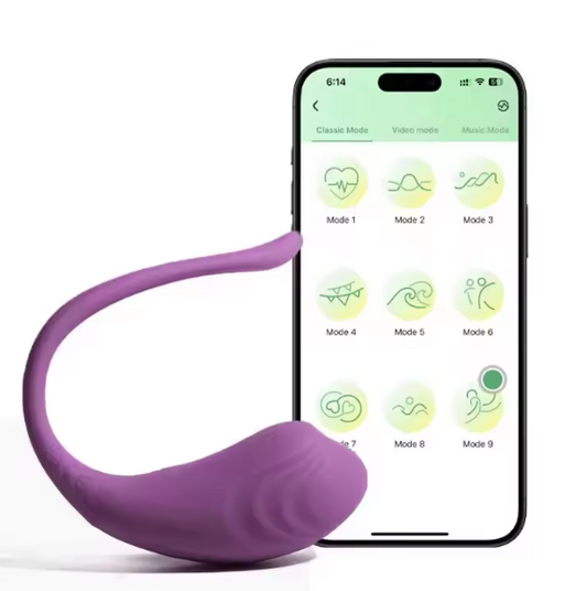 Jouet sexuel à distance avec application