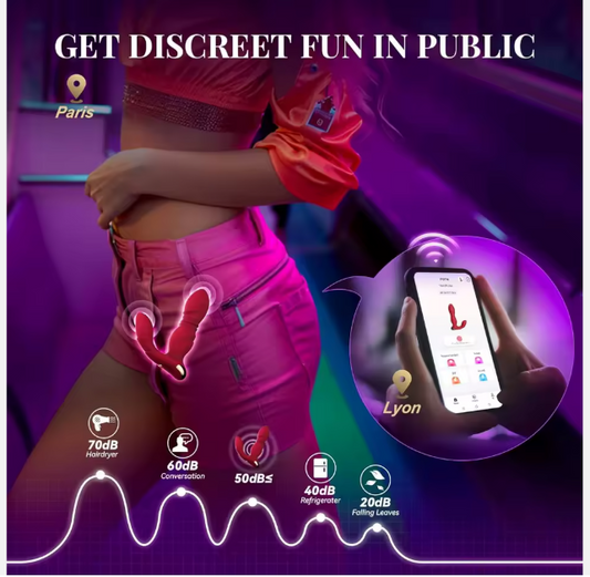 Jouet sexuel à distance avec application
