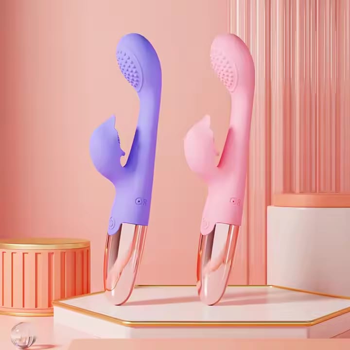 Vibrateur Point G en Silicone Souple, Stimulateur Clitoridien, Jouet Sexuel