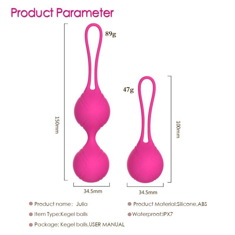 Kegel Balls , Resserrement du plancher pelvien, Exercice, Silicone, jouet sexuel