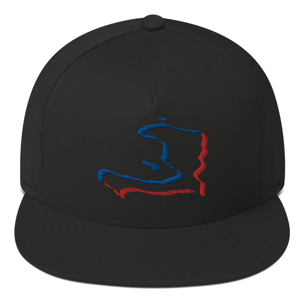 Casquette à Visière Plate ''Haïti''